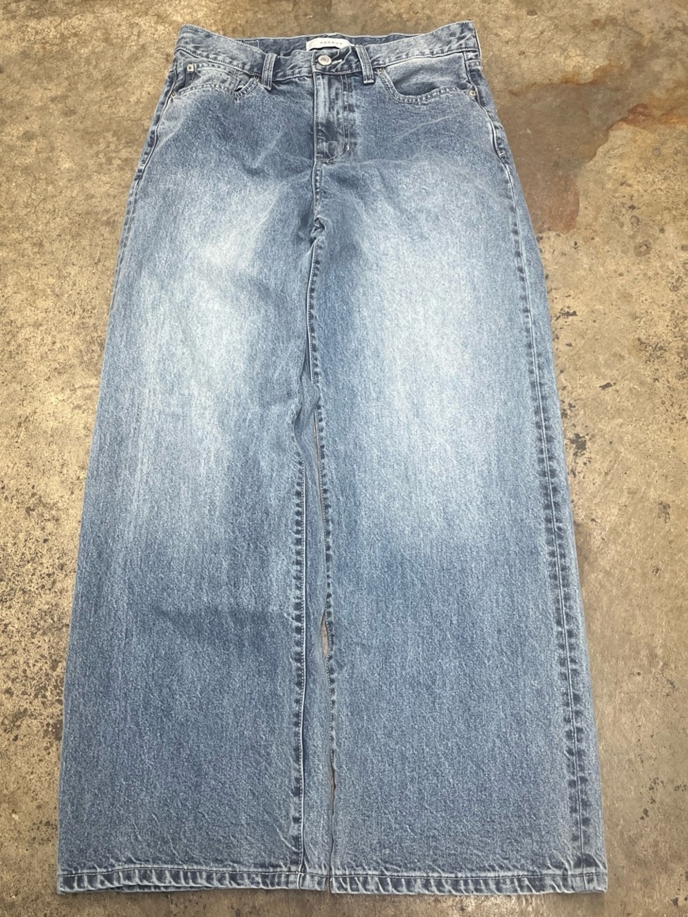 Y2K Retro Pacsun Baggy Jeans Men’s 30x30 Light Wash Heavyweight Skater Grunge